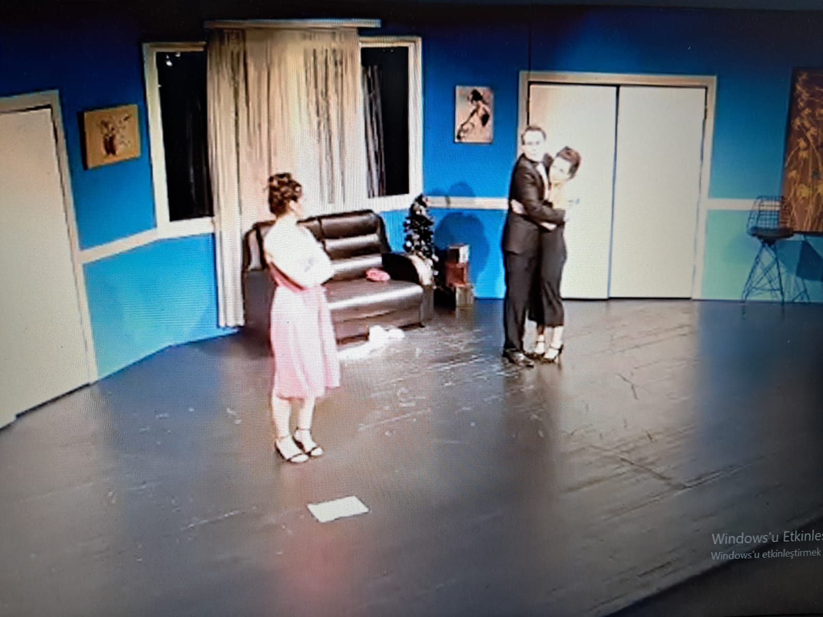 Kaç Baba Kaç 12 yıl sonra sahnede/amatör oyunculardan muhteşem performans
